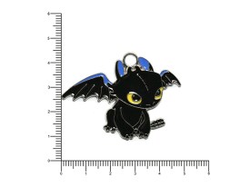 Dije Esmaltado Furia Nocturna